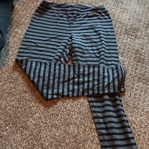 Striped old navy leggings